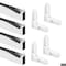 Prime-Line Aluminum Screen Frame Kit, 5/16 Inch x 3/4 Inch x 36 Inch, White (1 Kit) PL 7812 - alternate 1